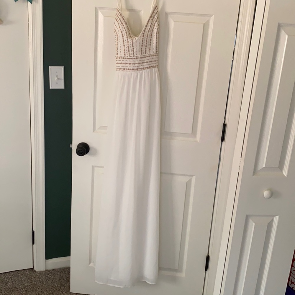 White Lulus Maxi